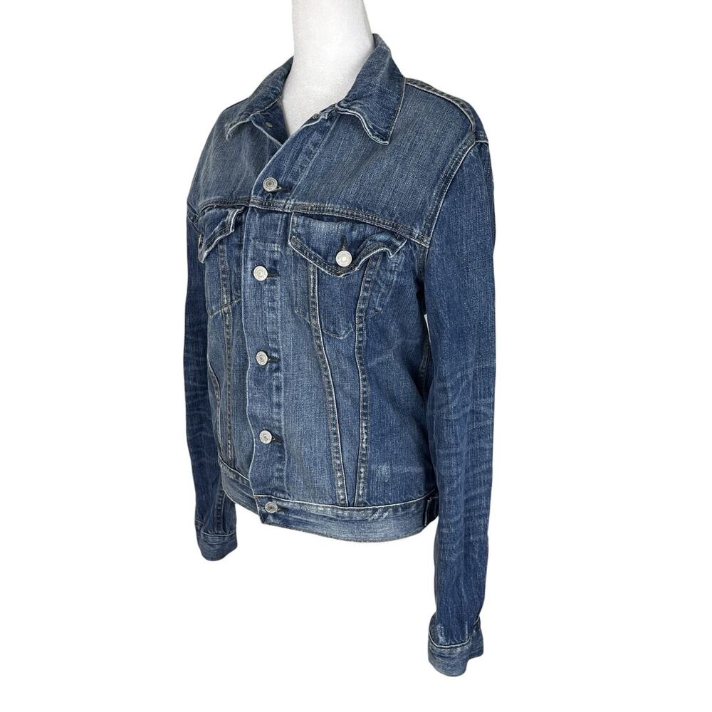 Denim & Supply Ralph Lauren Trucker Jean Jacket Rustic Western Wear Size Small - Picture 5 of 6